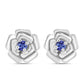 Pendientes de Plata con Tanzanita AAA