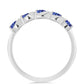 Anillo de Plata con Tanzanita AAA