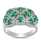 Anillo de Plata con Granate Kijani