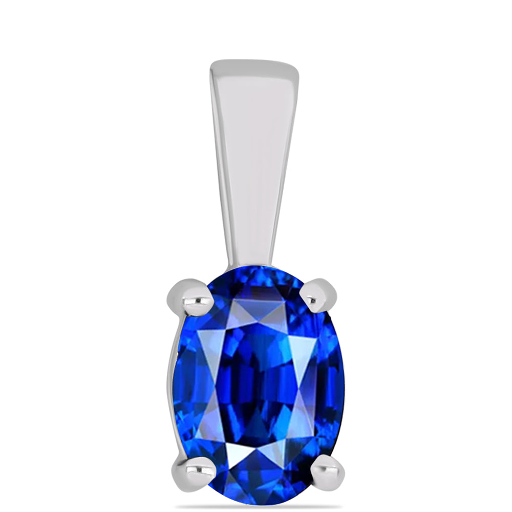 Colgante de Plata con Zafiro Azul Australiano 1 