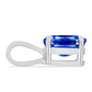 Colgante de Plata con Zafiro Azul Australiano