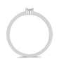 Anillo de Plata con Diamante blanco