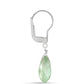Pendientes de Plata con Amatista Verde