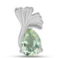 Colgante de Plata con Amatista Verde