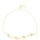 Pulsera de Plata Bañada en Oro con Diamante blanco