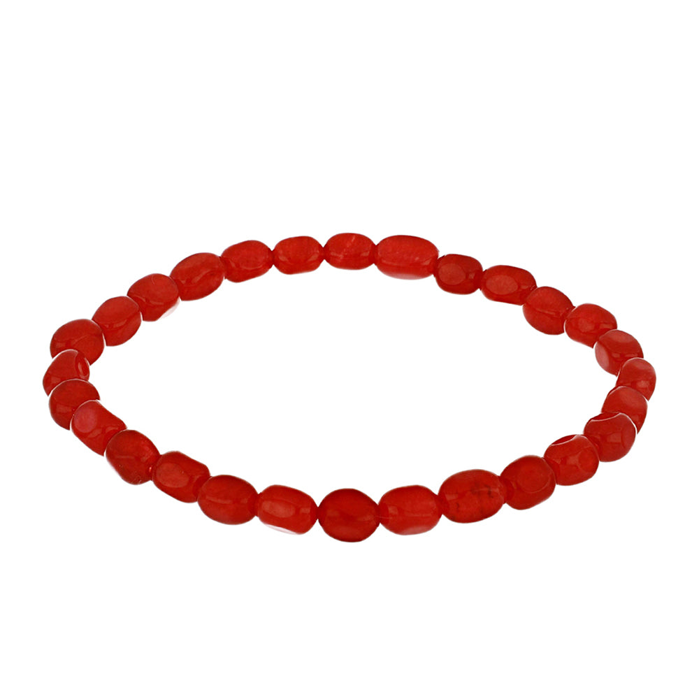 Conjunto Pepita con Ágata Roja ( Collar +Pulsera )