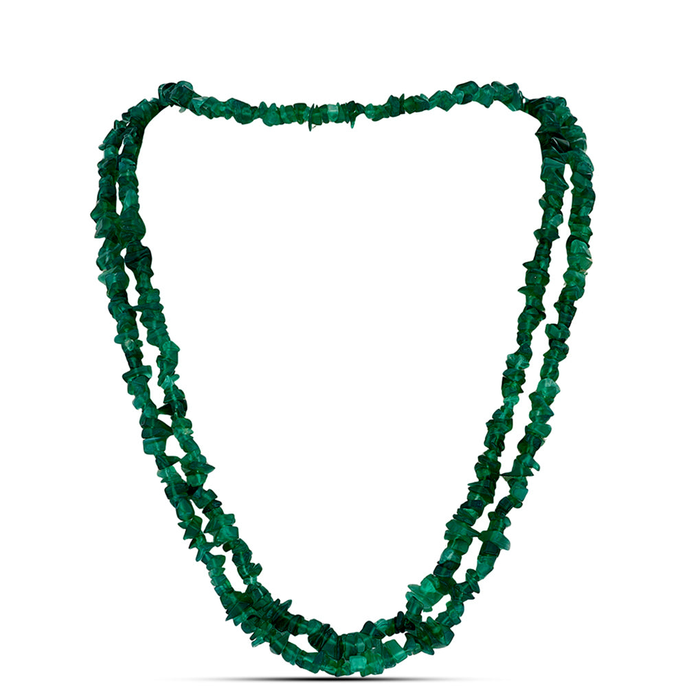 Conjunto Pepita con Ágata Verde ( Collar +Pulsera )