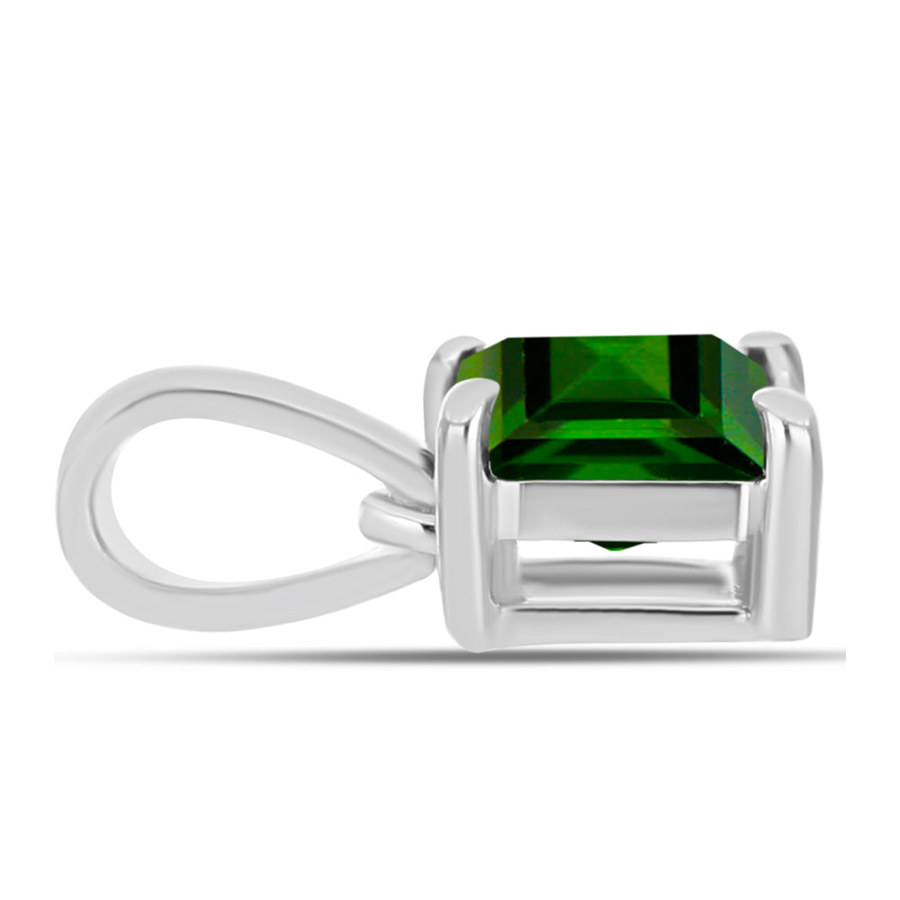 Colgante de Plata con Diópsido de Cromo 2 