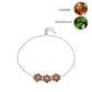 Pulsera de Plata con Zultanita de Anatolia certificado y cultivado en laboratorio y Topacio Blanco