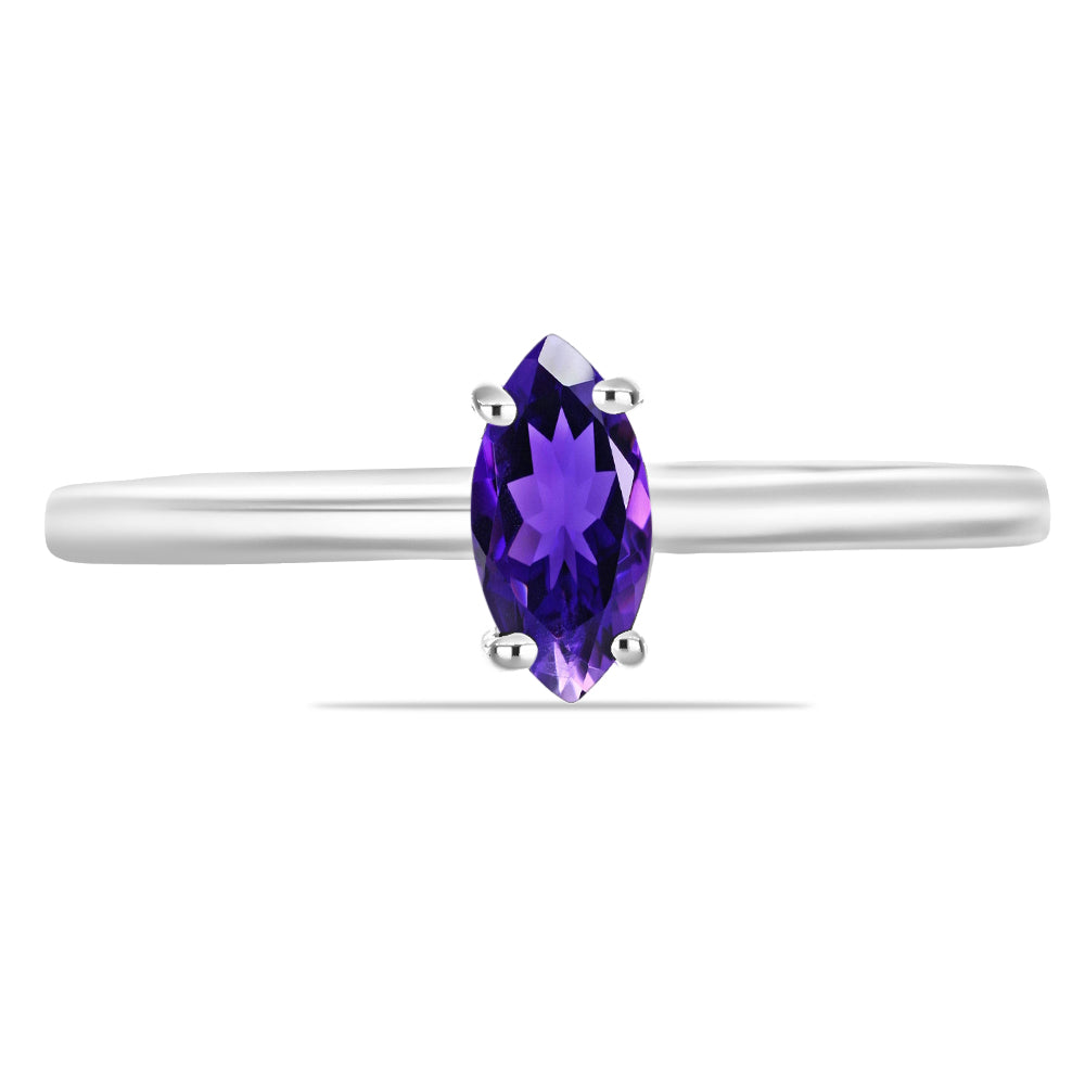 Conjunto de Plata con Amatista de Marruecos ( Pendientes +Anillo +Colgante ) 4 