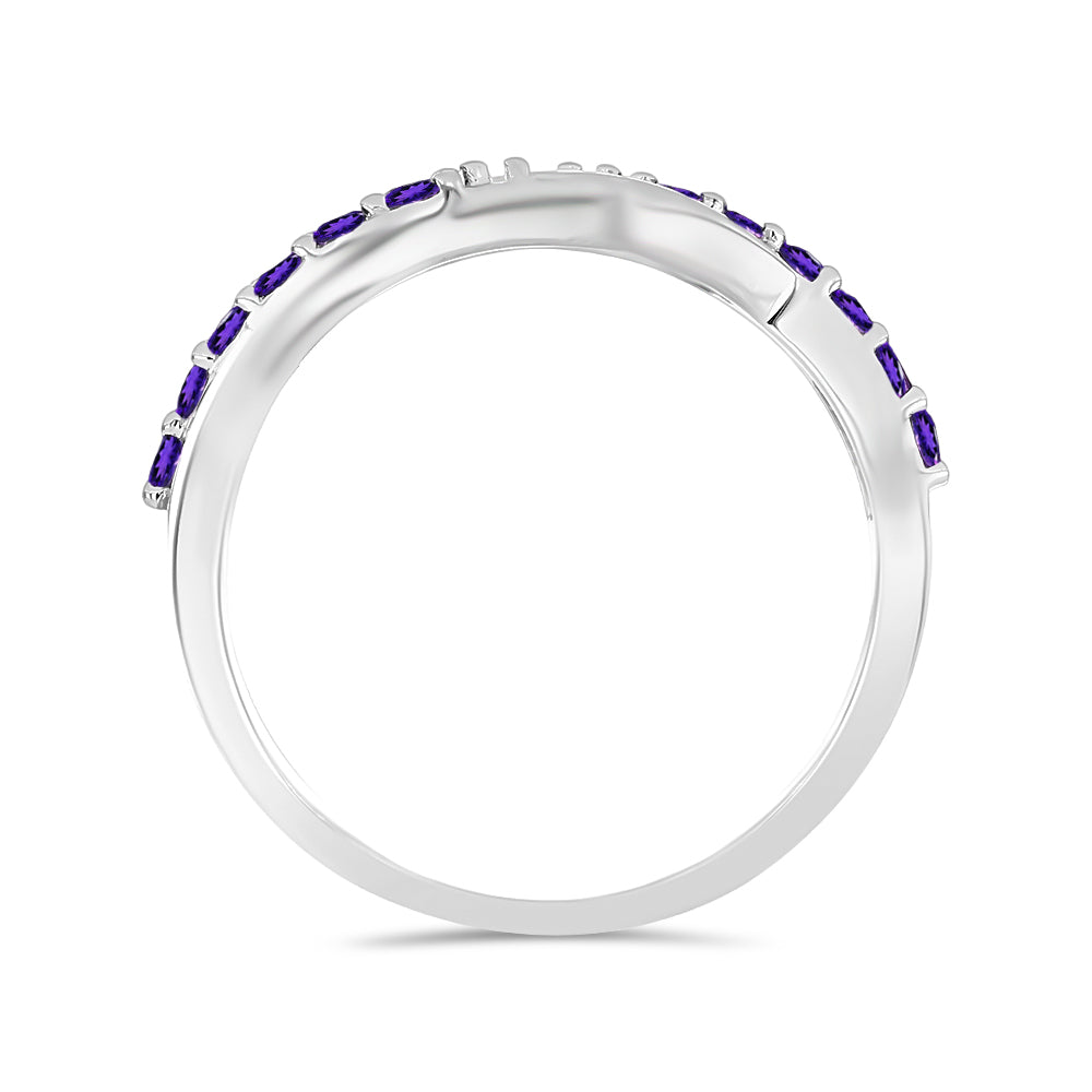 Anillo de Plata con Amatista de Marruecos 2 