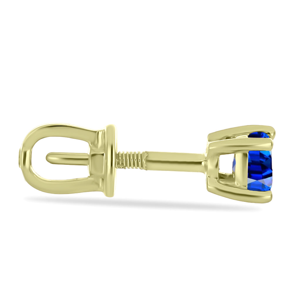 Conjunto de Plata Bañada en Oro con Diamante blanco y Rubí de Madagascar ( Pendientes ) 9 