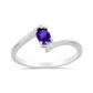 Anillo de Plata con Amatista de Marruecos