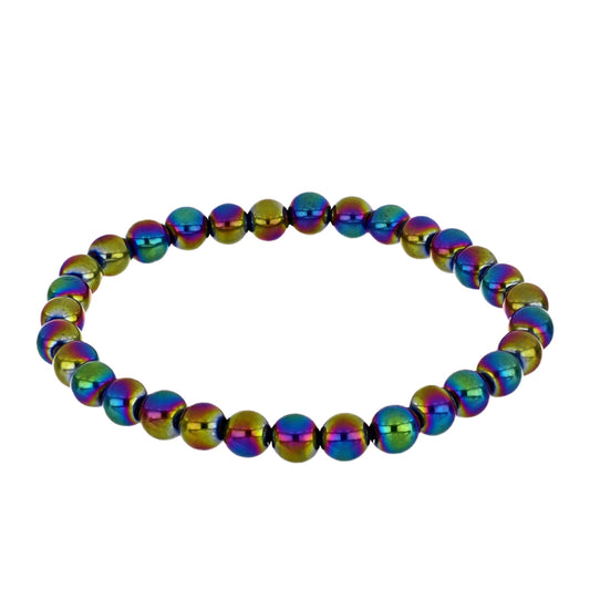 Conjunto Pepita con Cuarzo Hematita verde místico ( Collar +Pulsera )