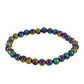 Conjunto Pepita con Cuarzo Hematita verde místico ( Collar +Pulsera )