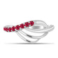 Anillo de Plata con Rubí de Madagascar