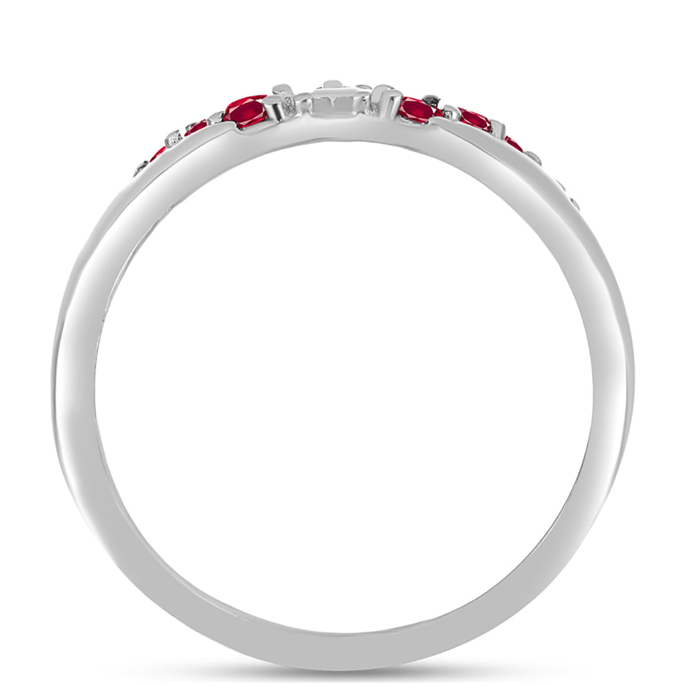 Anillo de Plata con Rubí de Madagascar 2 