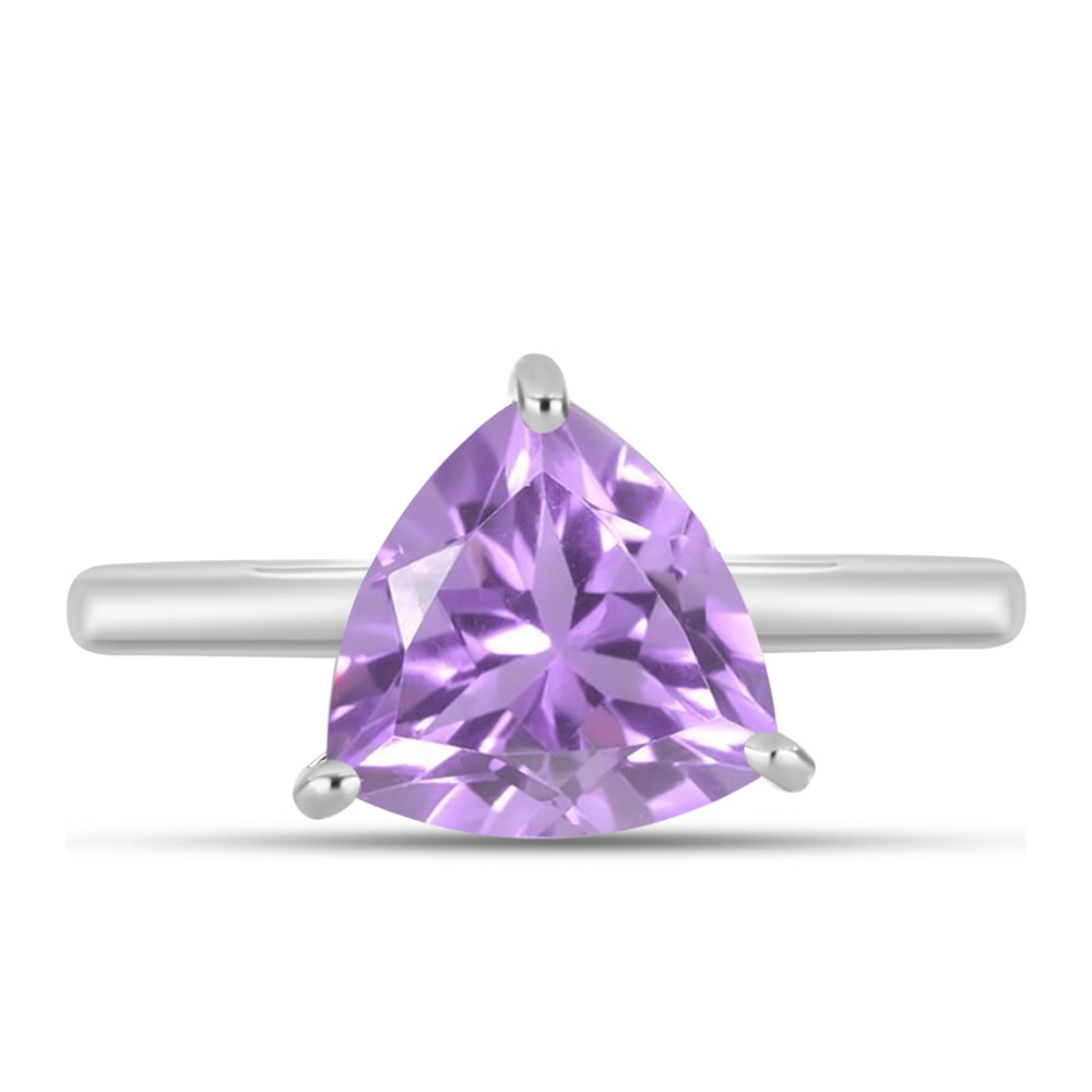 Anillo de Plata con Amatista Rosa de Francia 1 