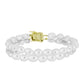 Pulsera de Plata Bañada en Oro con Perla de Agua Dulce