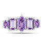 Anillo de Plata con Amatista Rosa de Francia