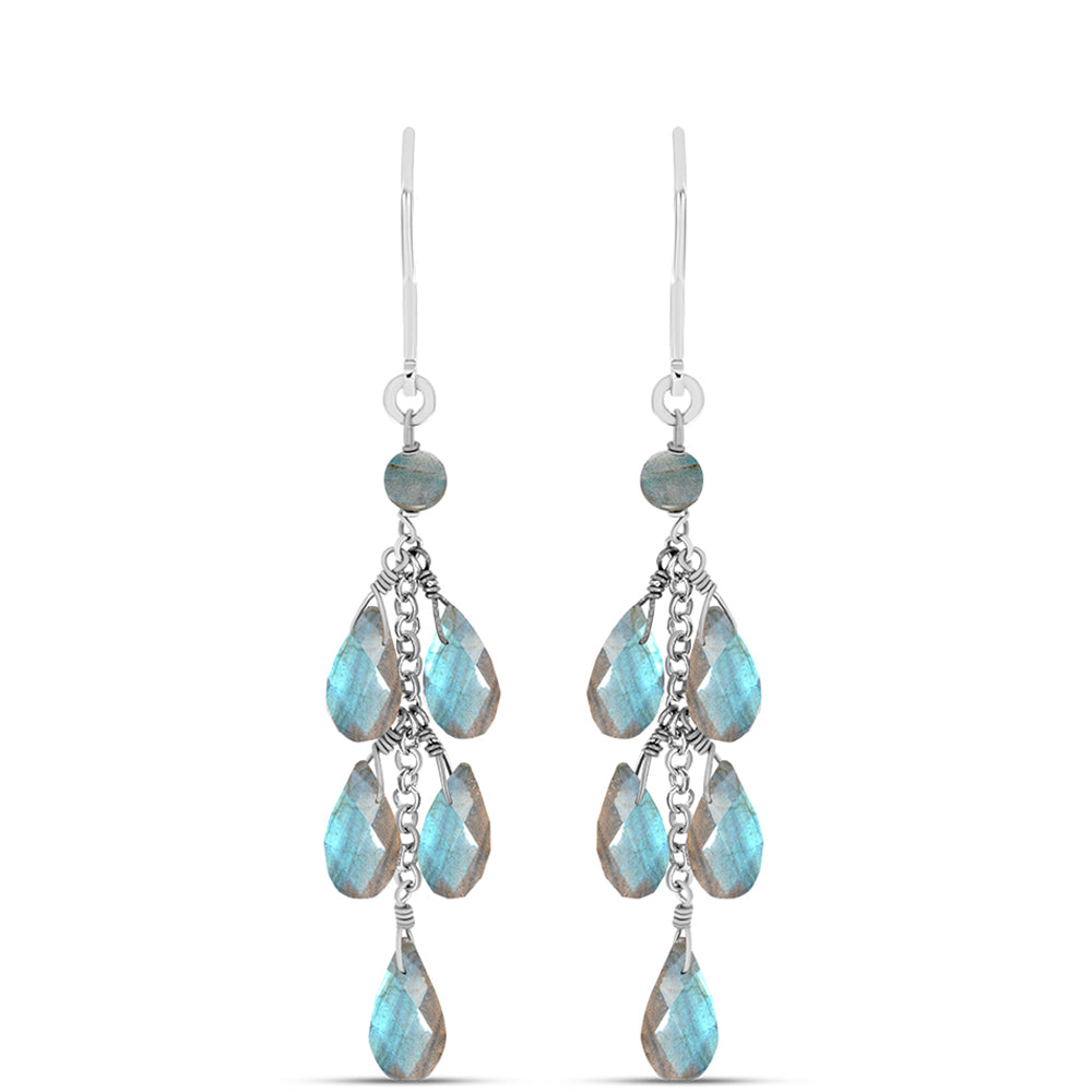 Pendientes de Plata con Labradorita 1 