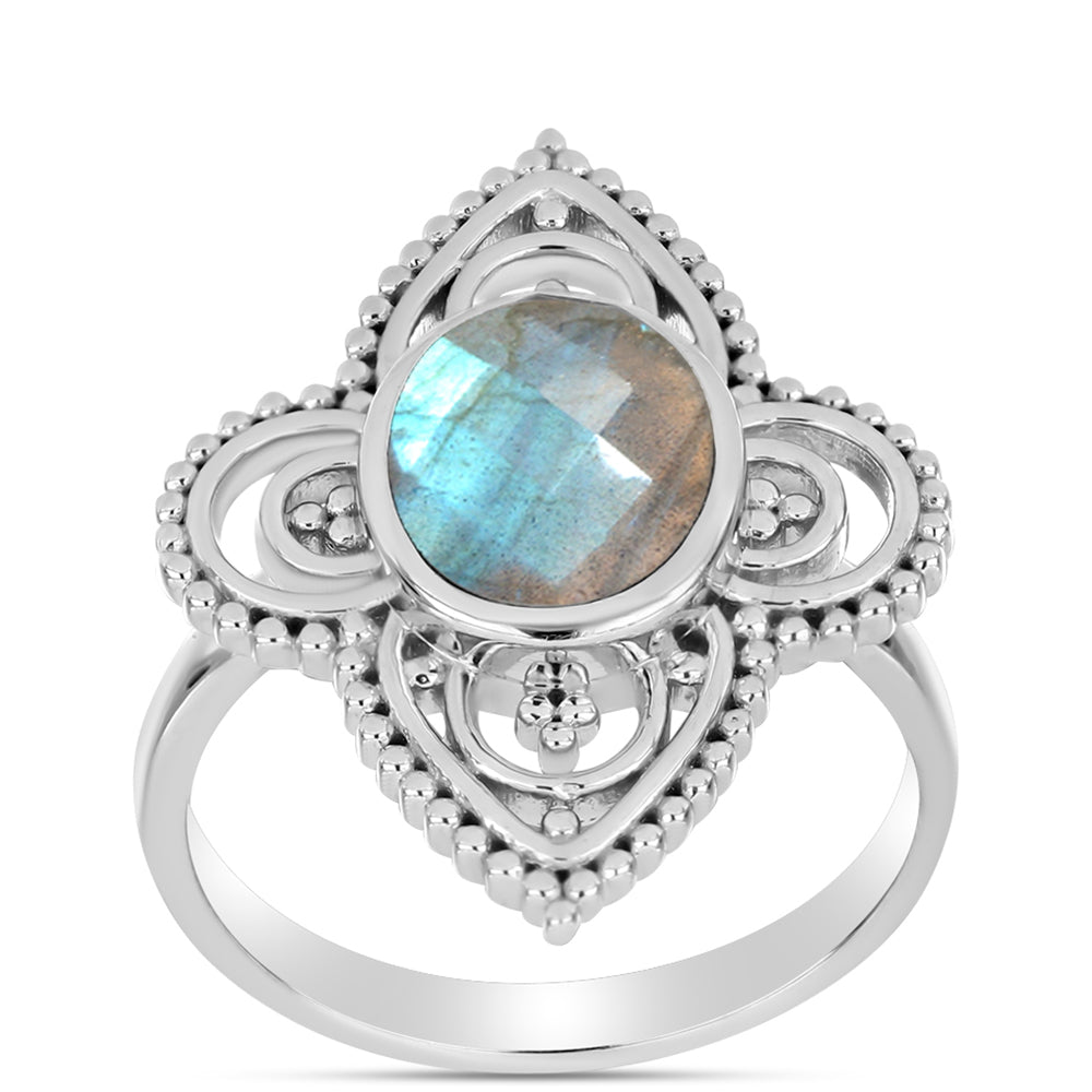 Anillo de Plata con Labradorita 3 