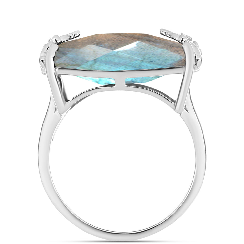Anillo de Plata con Labradorita 2 