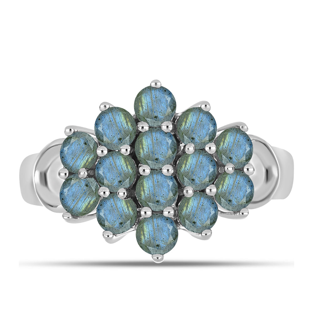 Anillo de Plata con Labradorita