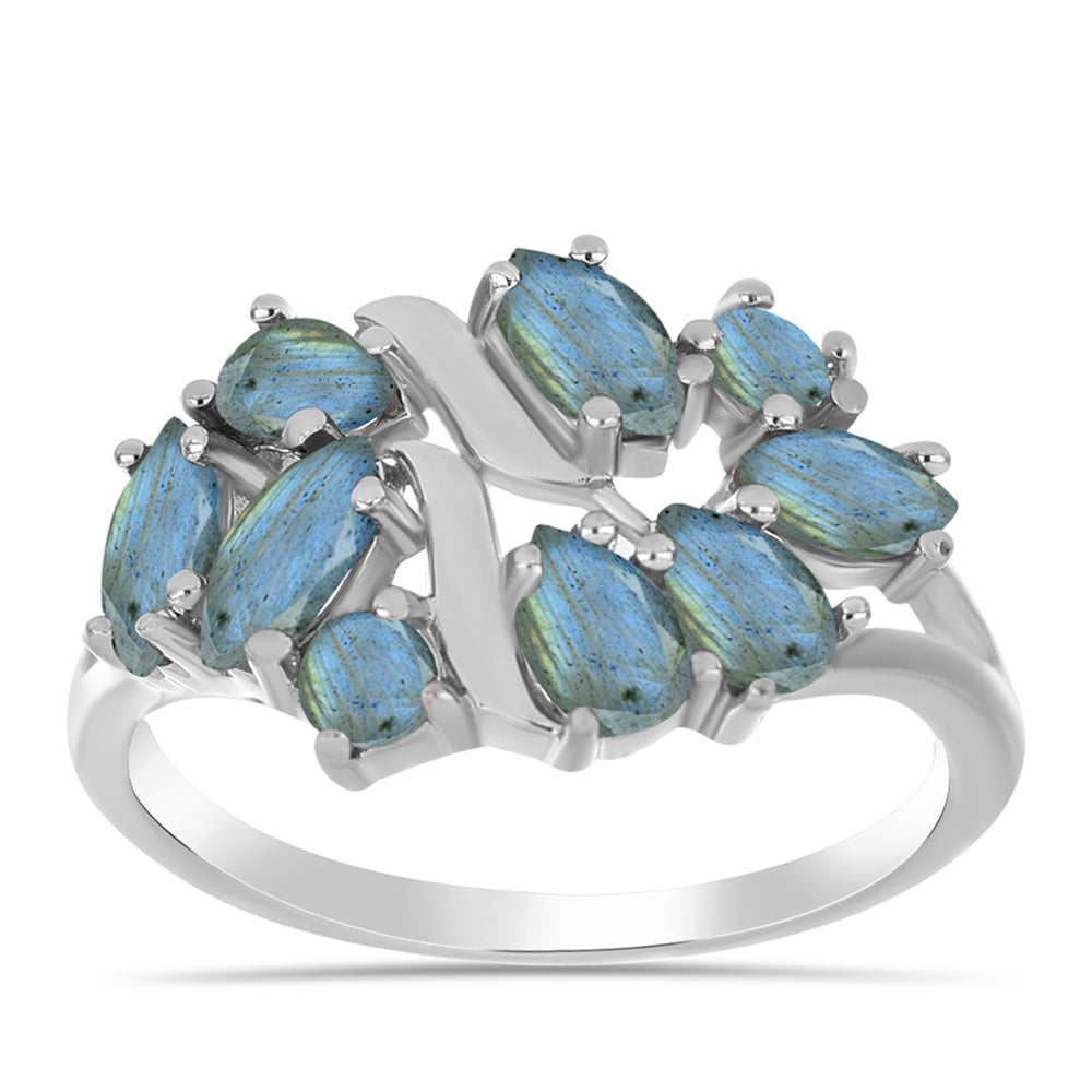 Anillo de Plata con Labradorita 1 