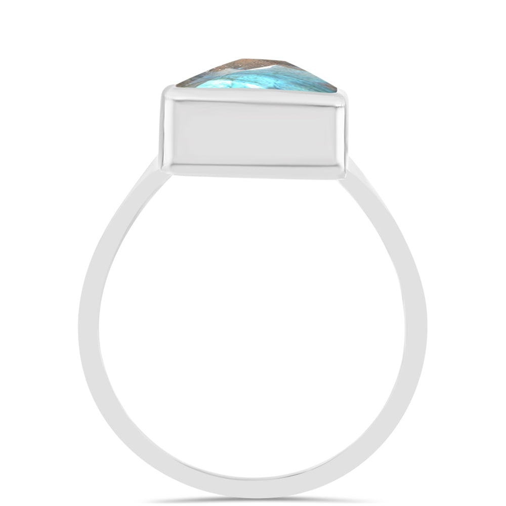 Anillo de Plata con Labradorita 2 