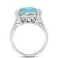 Anillo de Plata con Labradorita