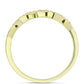Anillo de Plata Bañada en Oro con Amatista de Marruecos y Citrino de los Montes Urales