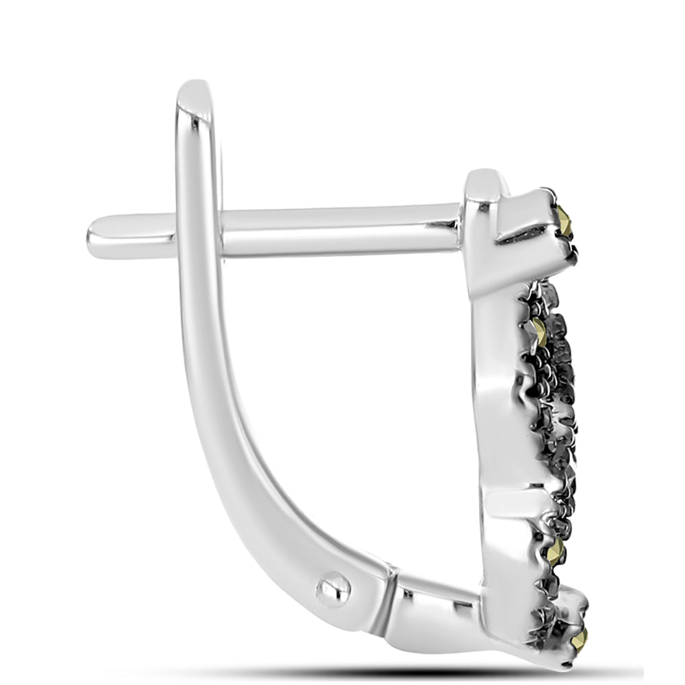 Pendientes de Plata con Marcasita de Austria 2 
