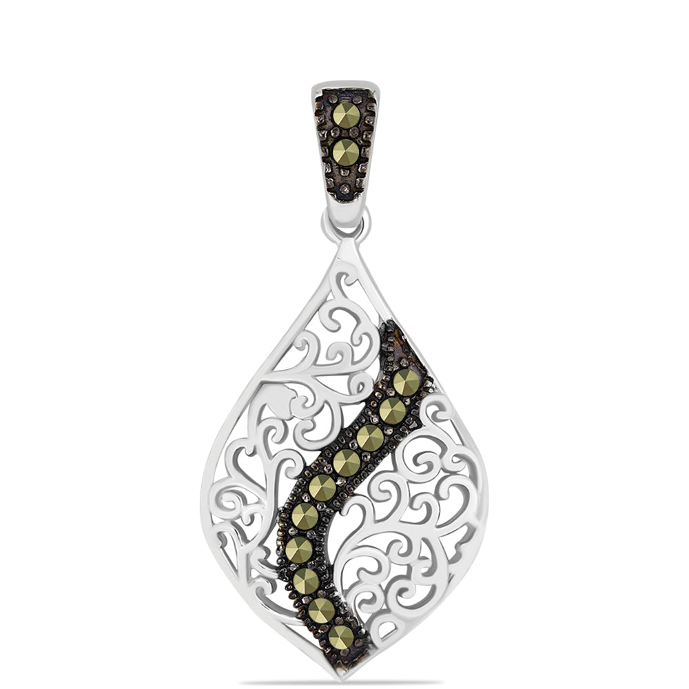 Colgante de Plata con Marcasita de Austria 1 