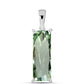 Colgante de Plata con Amatista Verde