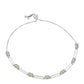 Pulsera de Plata con Amatista Verde