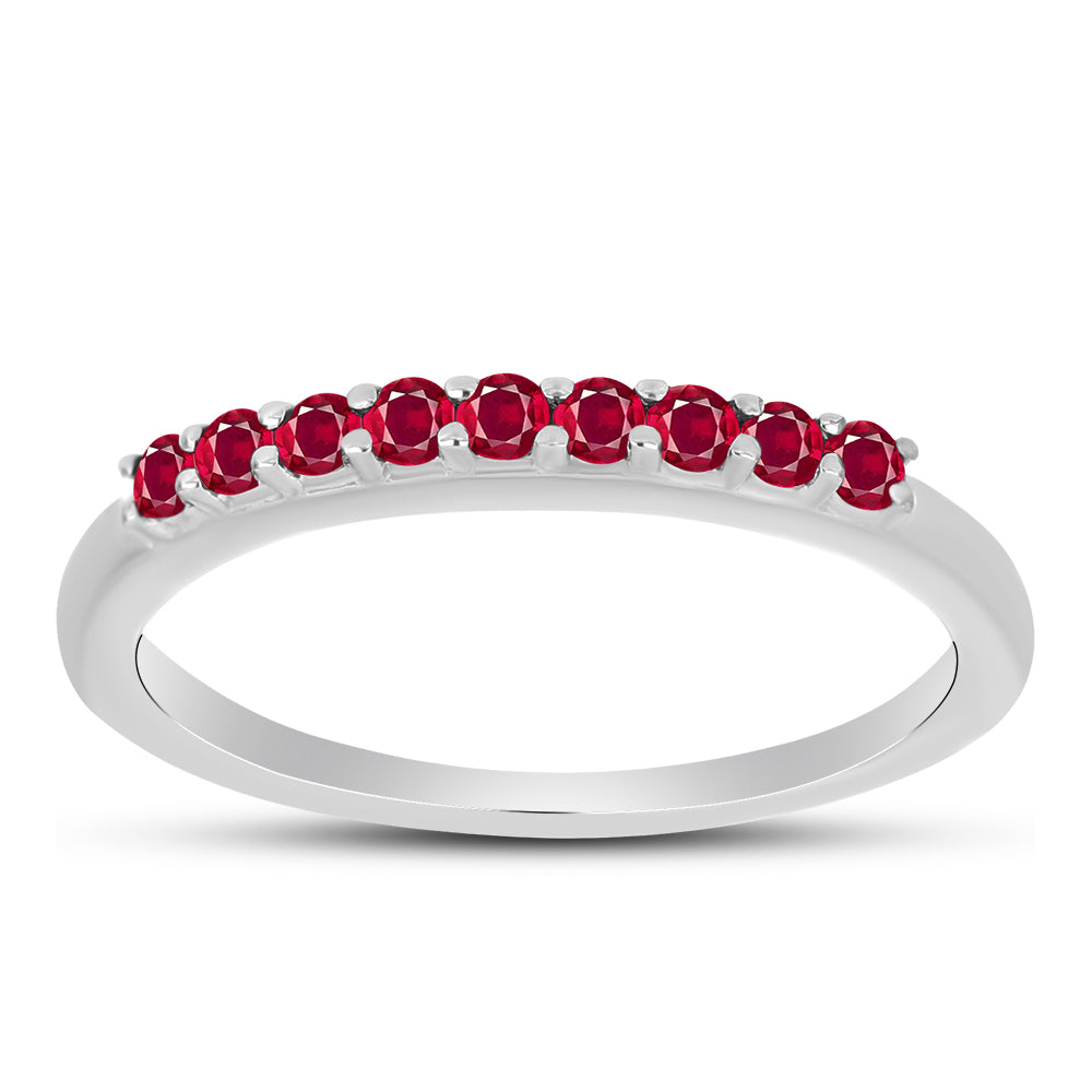 Anillo de Plata con Rubí de Madagascar 3 