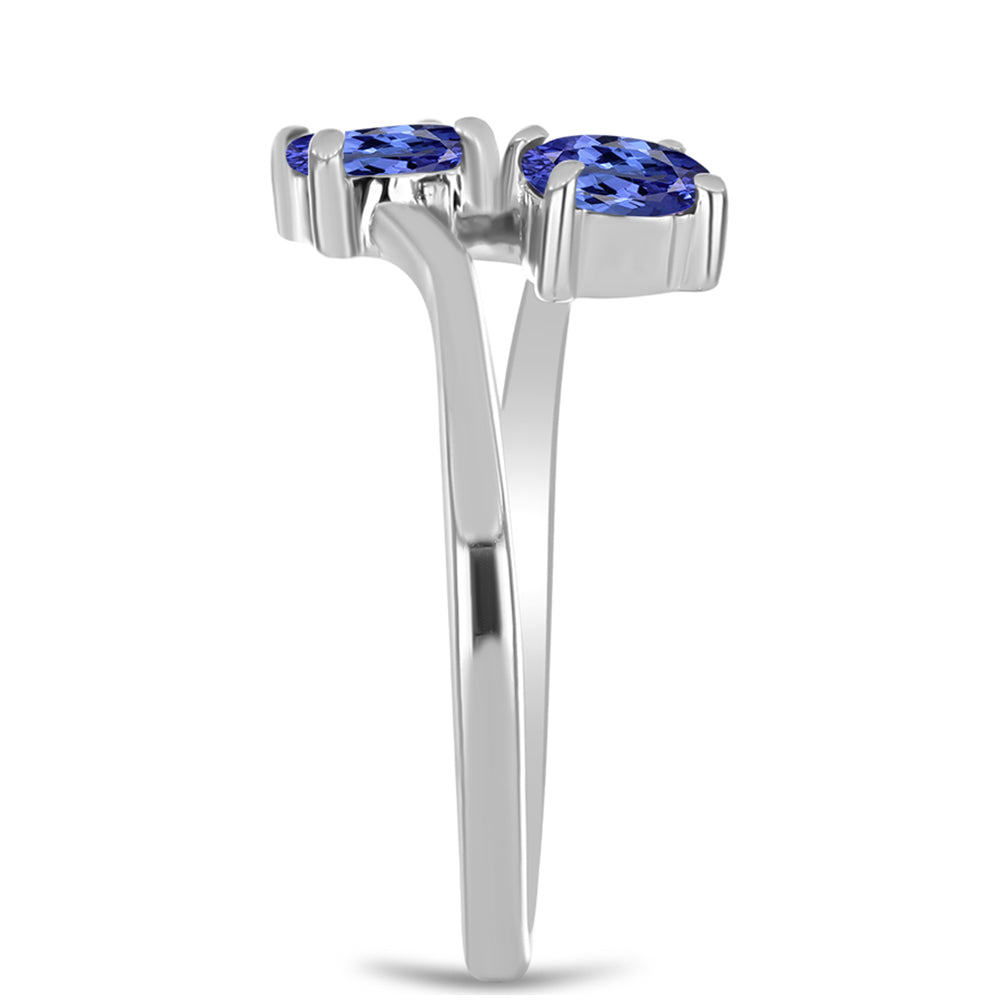 Anillo de Plata con Tanzanita