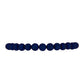 Pulsera de Plata Bañada en Oro con Drusa Azul