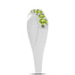 Anillo de Plata con Peridoto de Changbai
