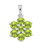 Colgante de Plata con Peridoto de Changbai