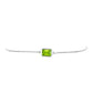 Pulsera de Plata con Peridoto de Changbai