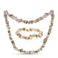 Conjunto Pepita con Madreperla ( Collar +Pulsera )