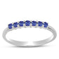 Anillo de Plata con Tanzanita AAA