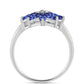 Anillo de Plata con Tanzanita AAA