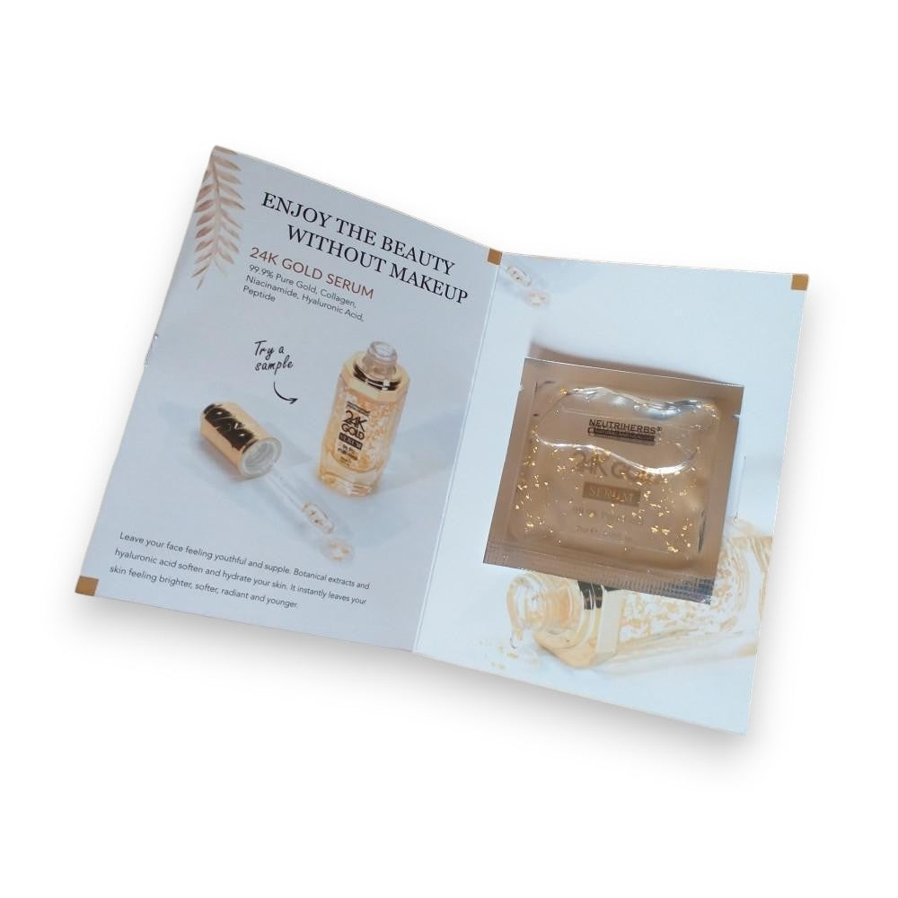 Sérum facial rejuvenecedor Golden con ácido hialurónico y colágeno, 2 ml 1 