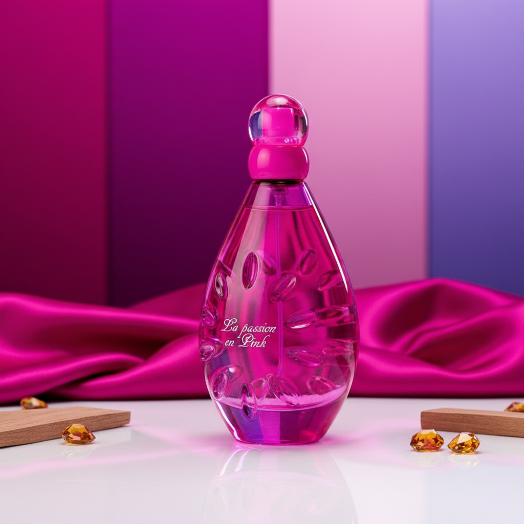 100 ml Eau de Parfum LA PASSION EN PINK Fragancia Floral Frutal para Mujer 5 