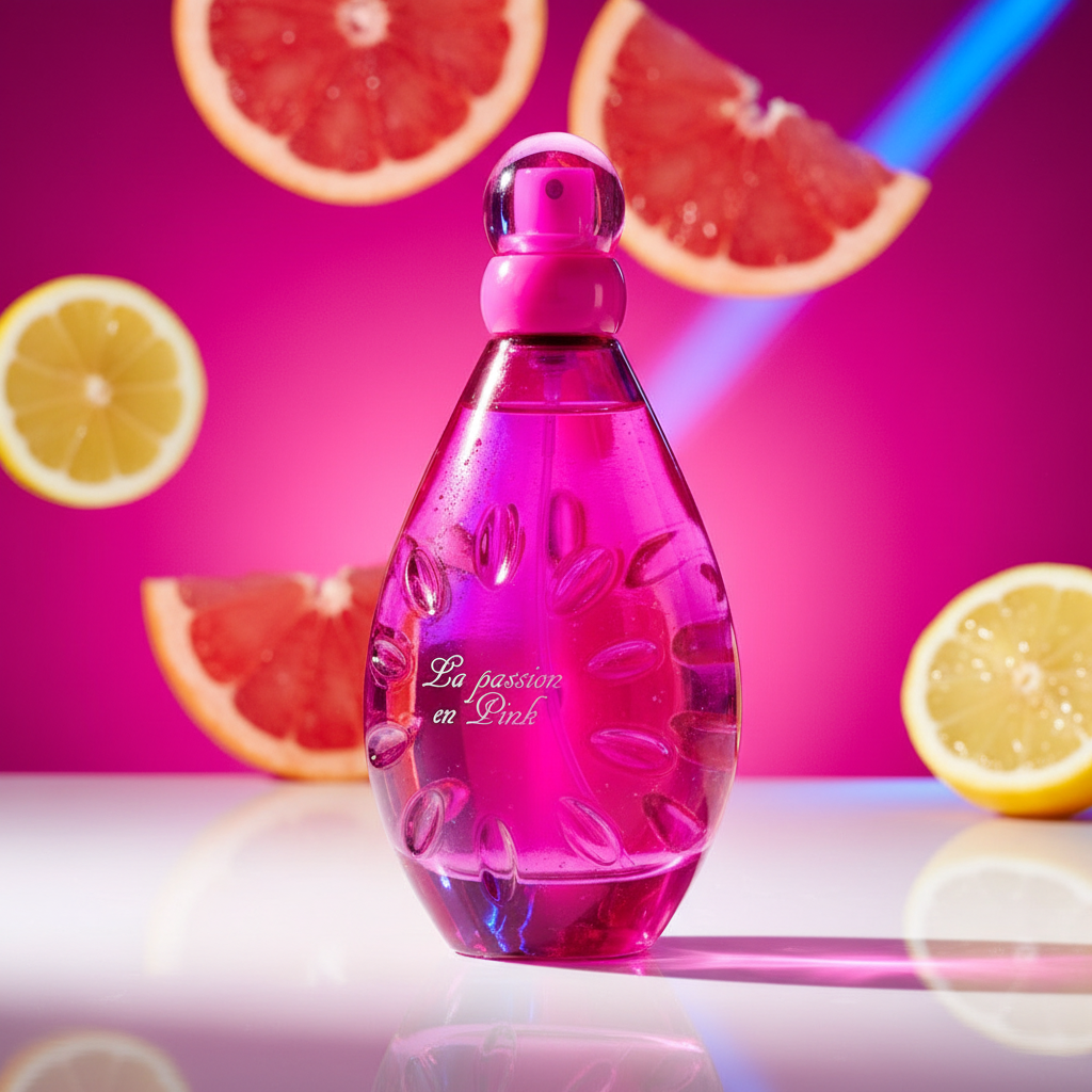 100 ml Eau de Parfum LA PASSION EN PINK Fragancia Floral Frutal para Mujer 9 