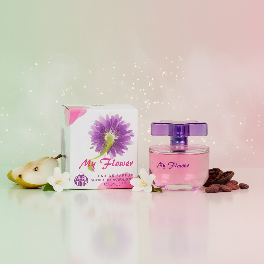 100 ml Eau de Parfum "My Flower" Floral - Fragancia Especiada para Mujer