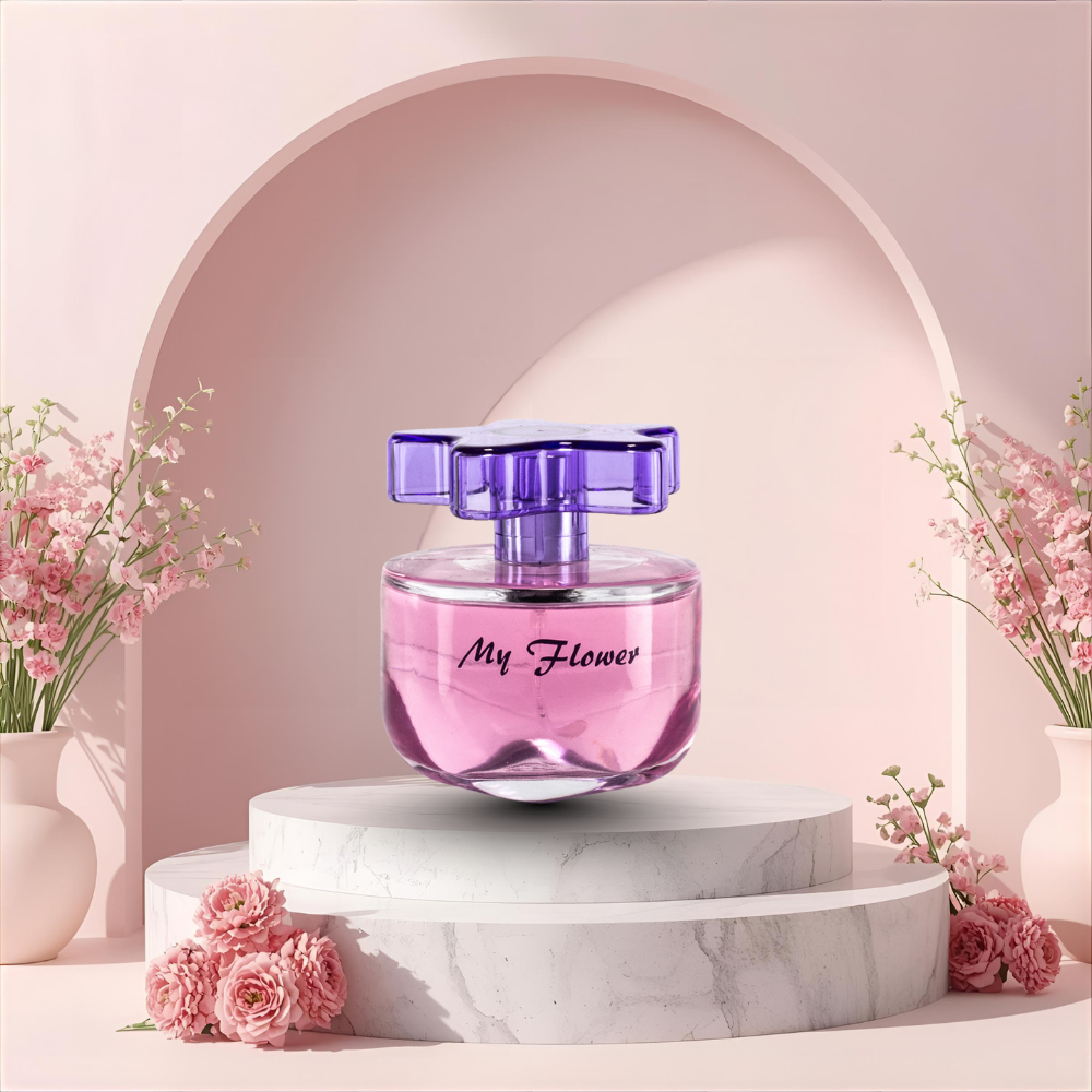 100 ml Eau de Parfum "My Flower" Floral - Fragancia Especiada para Mujer 7 